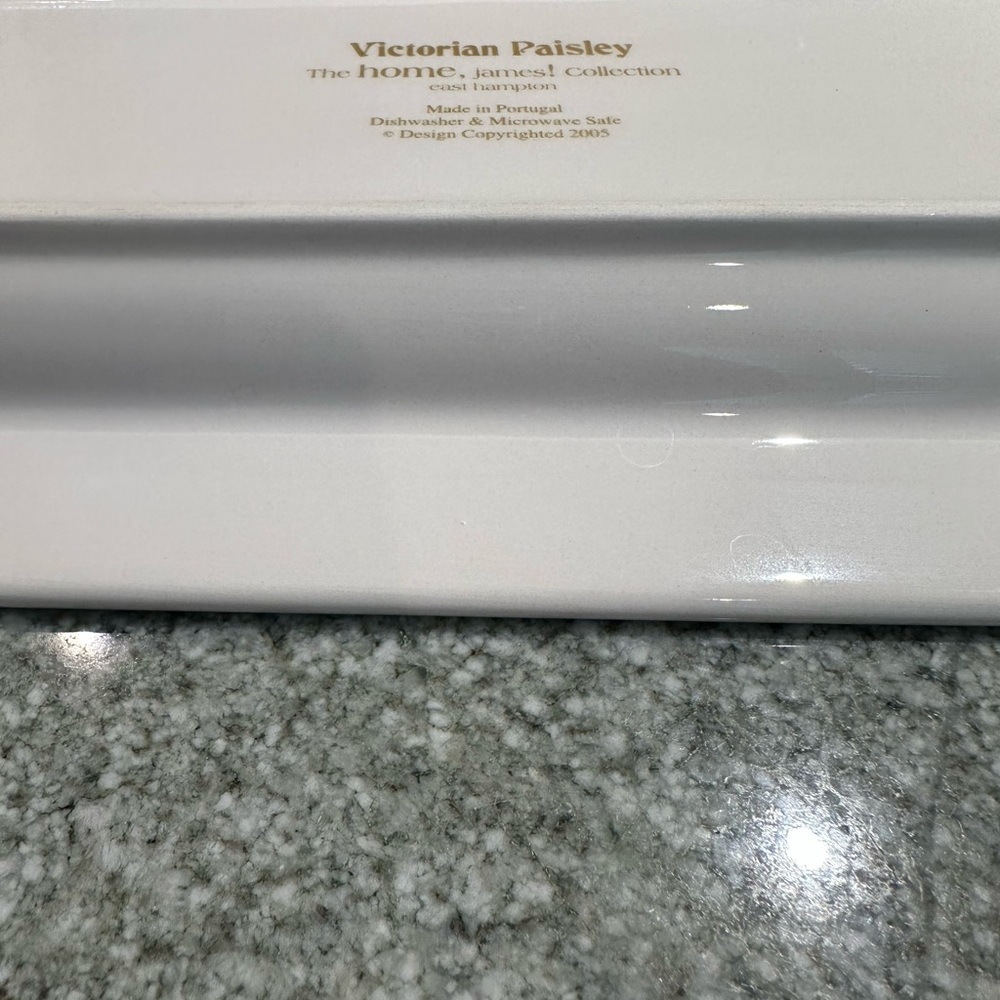 NWOT Colorful Rectangular Platter - Picture 5 of 11